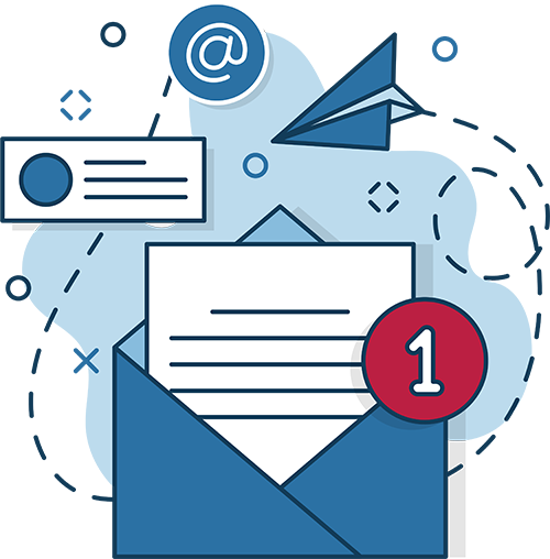 Newsletter email icon